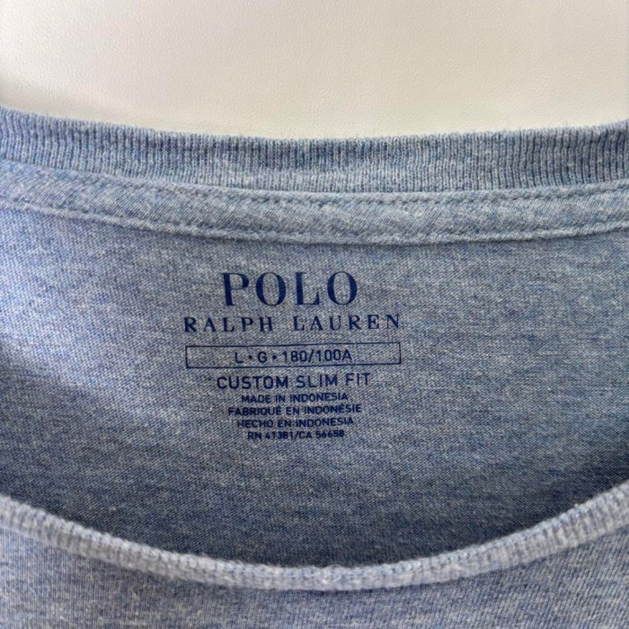 POLO RALPH LAUREN Tシャツ 長袖 ロンT ブルー L S603 | Vintage.City Vintage Shops, Vintage Fashion Trends