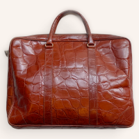 furla crocodile embossed bag | Vintage.City 빈티지숍, 빈티지 코디 정보