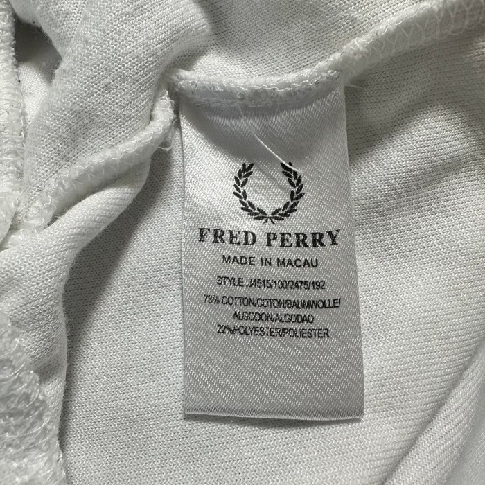 FRED PERRY トラックジャケット 刺繍ロゴ パイル ワンポイントロゴ | Vintage.City 古着屋、古着コーデ情報を発信