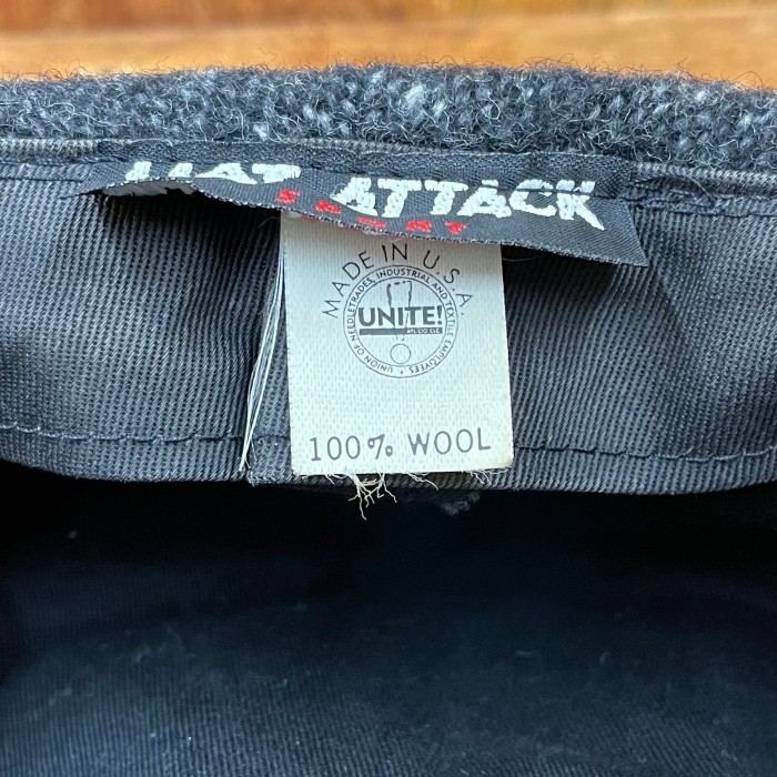 USA製 HAT ATTACK ウール ハンチング ハットアタック MADE IN USA | Vintage.City 빈티지숍, 빈티지 코디 정보