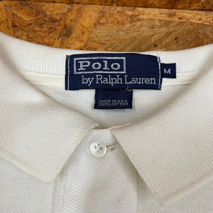 USA製 POLO Ralph Lauren ポロシャツ M ホワイトポロ ラルフローレン メンズ MEN'S ショートスリーブ 半袖 古着 USED MADE IN USA | Vintage.City Vintage Shops, Vintage Fashion Trends