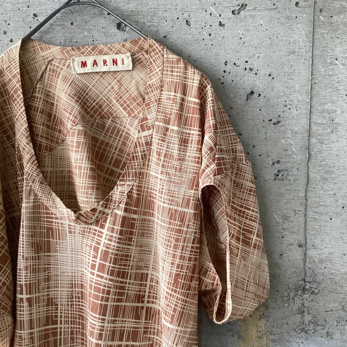 MARNI made in Italy SILK tops | Vintage.City 古着屋、古着コーデ情報を発信
