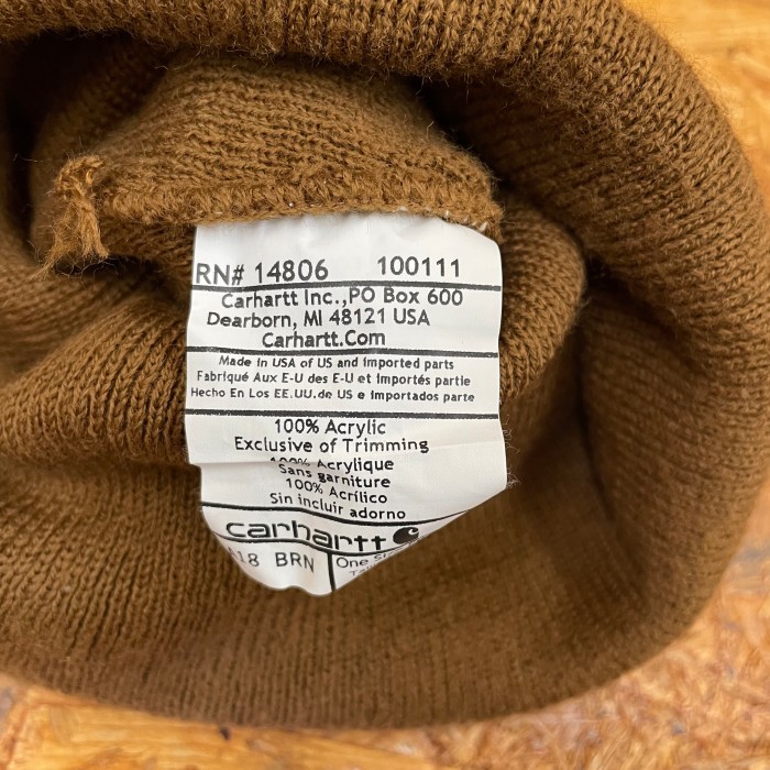 【2】 USA製 Carhartt ニットキャップ 帽子 カーハート MADE IN USA | Vintage.City 빈티지숍, 빈티지 코디 정보
