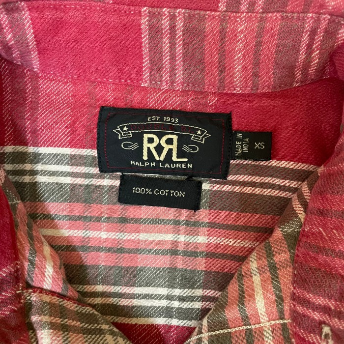 RRL Ralph Lauren ネルシャツ XS ダブルアールエル ラルフローレン USED | Vintage.City 古着屋、古着コーデ情報を発信