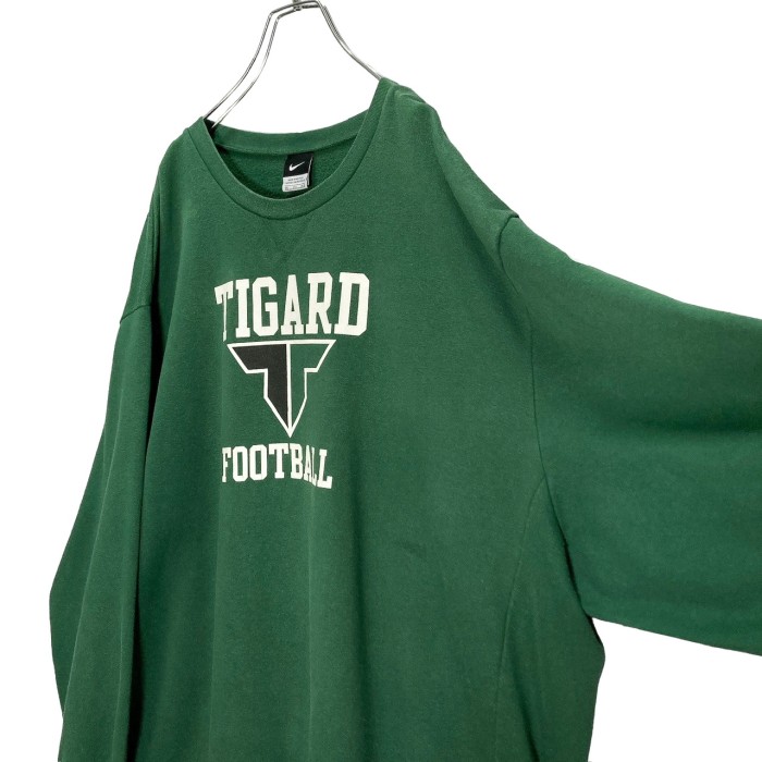 NIKE 00's ''TIGARD FOOTBALL'' Logo print sweatshirt | Vintage.City Vintage Shops, Vintage Fashion Trends