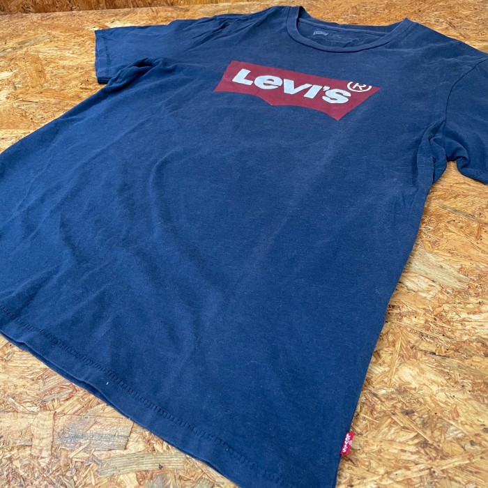 Levi's Tシャツ S ネイビー リーバイス Levis 半袖 アメカジ 古着 USED | Vintage.City 古着屋、古着コーデ情報を発信