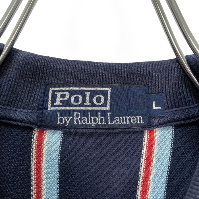 90s Polo by Ralph Lauren L/S cotton polo shirt | Vintage.City 古着屋、古着コーデ情報を発信