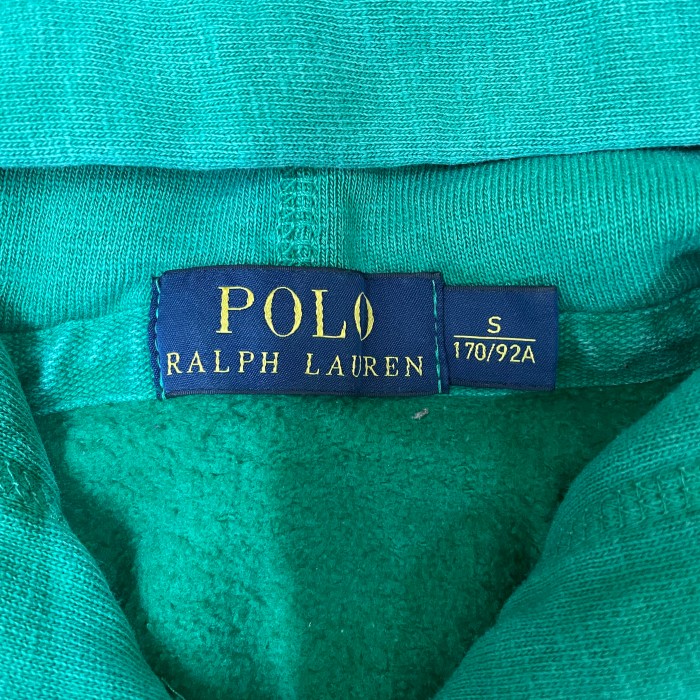 POLO Ralph Lauren パーカー S ポロ ラルフローレン TALON フルジップ ジップアップ ZIP スウェット フード グリーン | Vintage.City 古着屋、古着コーデ情報を発信