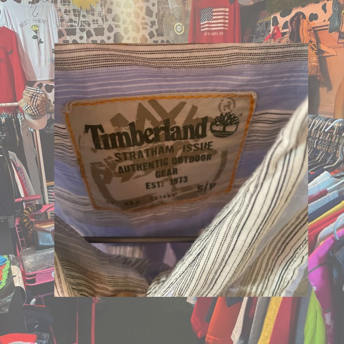 ティンバーランド　シャツ　ストライプ | Vintage.City 古着屋、古着コーデ情報を発信