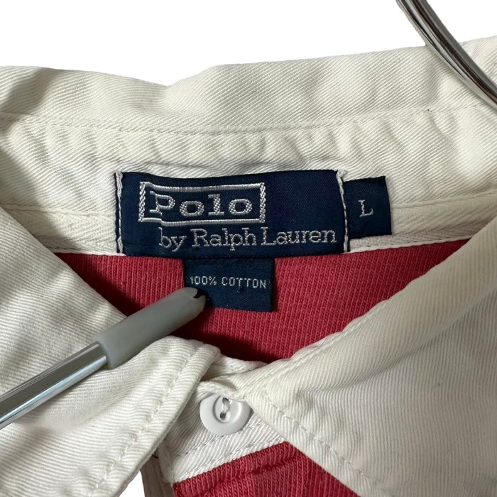 Ralph Lauren ラガーシャツ L 刺繍ロゴ ワンポイント ボーダー | Vintage.City 빈티지숍, 빈티지 코디 정보
