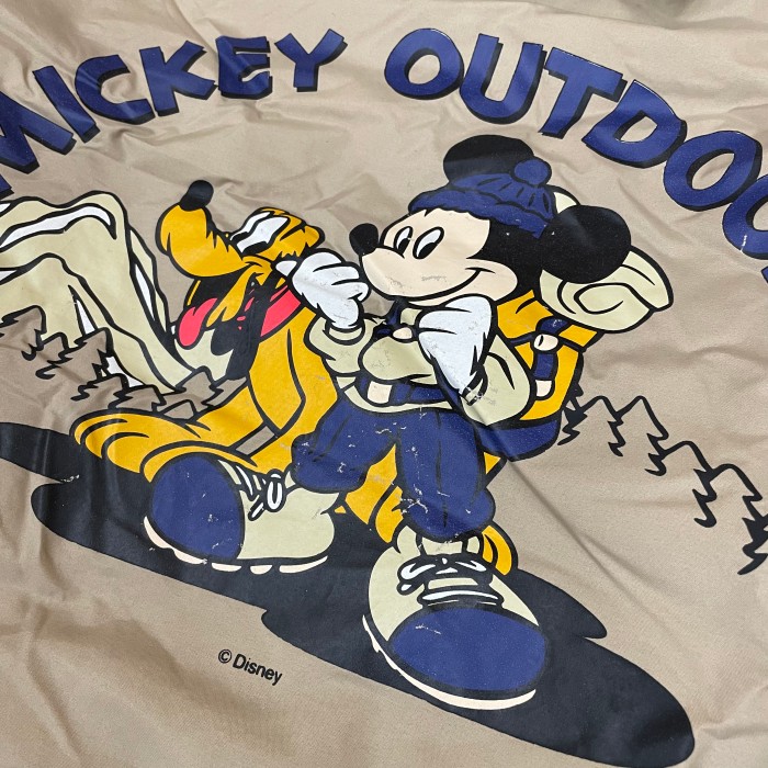 LOGOS × Disney MICKEY OUTDOORS MOウォームアップロングコート メンズS 中綿ジャケット ロゴス ミッキー アウトドア ディズニーMEN'S 古着 | Vintage.City 古着屋、古着コーデ情報を発信