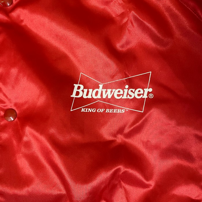 デッドストック Budweiser バドワイザー ナイロン スタジャン | Vintage.City 古着屋、古着コーデ情報を発信