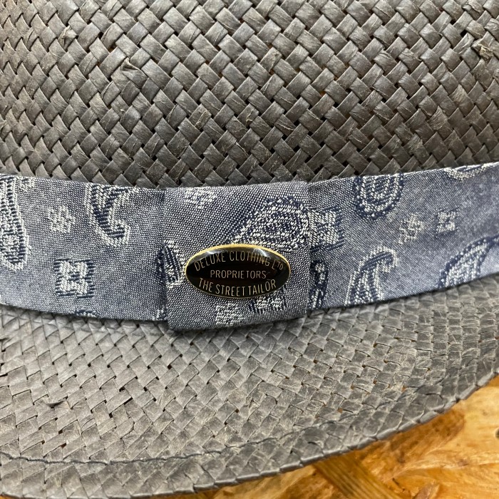 日本製 DELUXE メッシュハット M グレー ペイズリー デラックス 帽子 MADE IN JAPAN | Vintage.City 古着屋、古着コーデ情報を発信