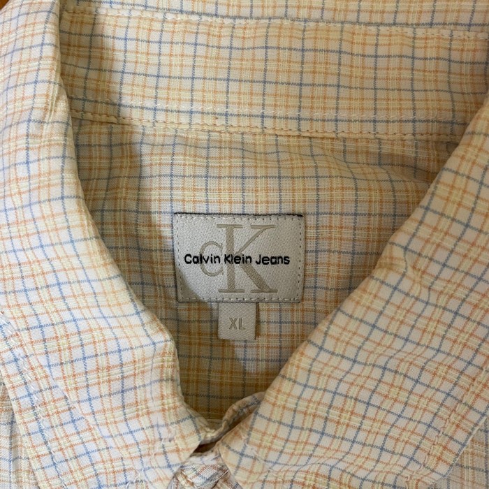 Calvin Klein Jeans チェックシャツ カルバンクライン ジーンズ CK 長袖シャツ | Vintage.City 빈티지숍, 빈티지 코디 정보