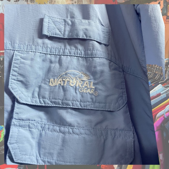 オーバーサイズ　シャツ　NATURAL | Vintage.City 古着屋、古着コーデ情報を発信