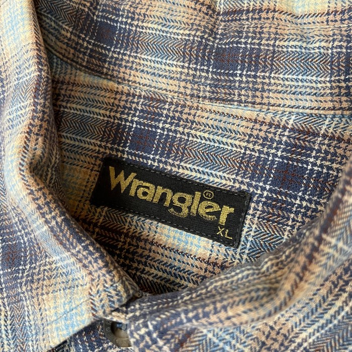 Wrangler チェックシャツ XL ラングラー ネルシャツ フランネル 長袖 ロングスリーブ アメカジ 古着 USED | Vintage.City 古着屋、古着コーデ情報を発信