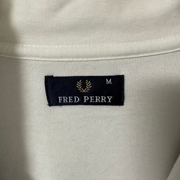 FRED PERRY トラックジャケット 刺繍ロゴ パイル ワンポイントロゴ | Vintage.City 古着屋、古着コーデ情報を発信