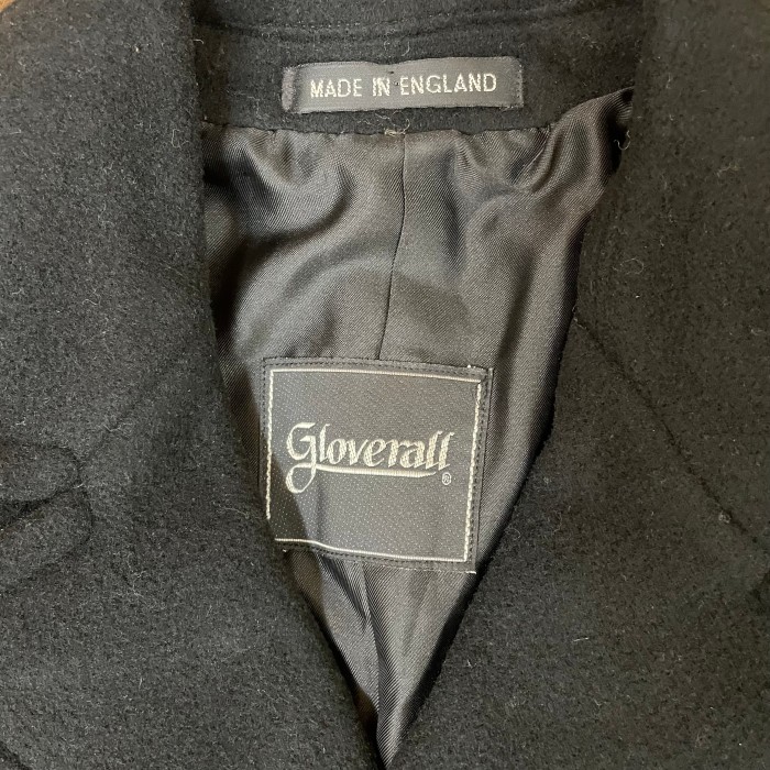 イングランド製 Gloverall Pコート ピーコート ブラック グローバーオール MADE IN ENGLAND | Vintage.City 古着屋、古着コーデ情報を発信