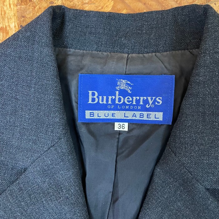 BURBERRY BLUE LABEL ジャケット レディース バーバリー ブルーレーベル テーラードジャケット | Vintage.City 古着屋、古着コーデ情報を発信