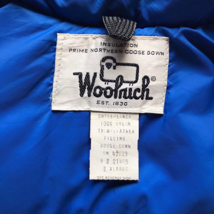 Woolrich ダウンベスト　ベスト　ウールリッチ　1970年代　XL | Vintage.City 古着屋、古着コーデ情報を発信
