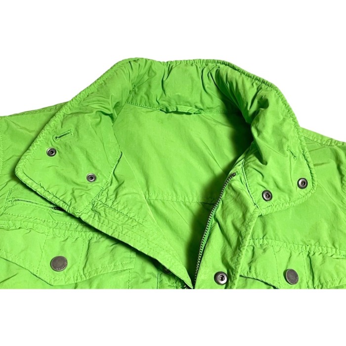Credimi by G-stage ナイロンカラージャケット ライムグリーン Lサイズ | Vintage.City 古着屋、古着コーデ情報を発信