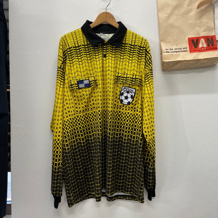 OFFICIAL SPORTS／ワッペン付き サッカー ポロシャツ | Vintage.City 빈티지숍, 빈티지 코디 정보