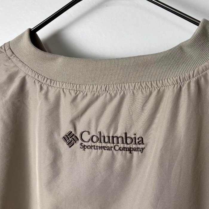 90s 00s Columbia ナイロンベスト 企業系 ベージュ M S803 | Vintage.City 古着屋、古着コーデ情報を発信
