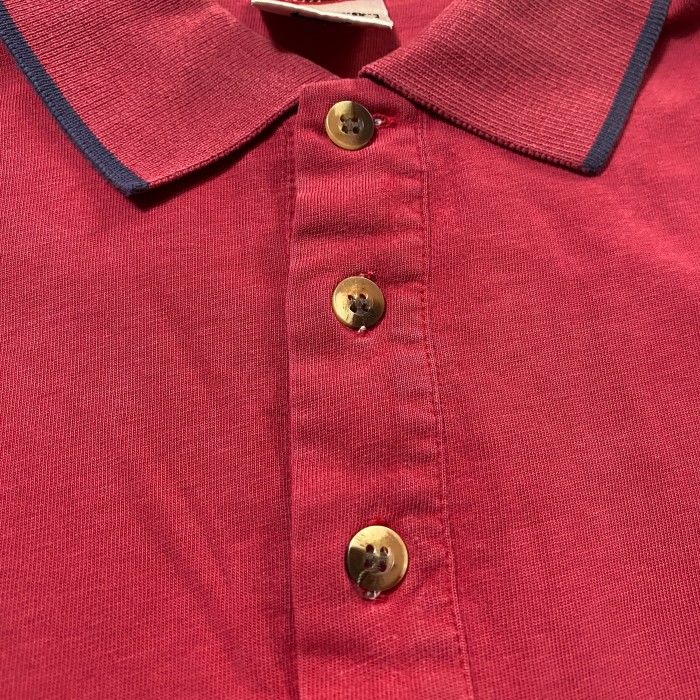 【XLサイズ】90's NIKE ナイキ　スウォッシュ　刺繍ワンポイント　ラインリブ　ポロシャツ | Vintage.City 빈티지숍, 빈티지 코디 정보