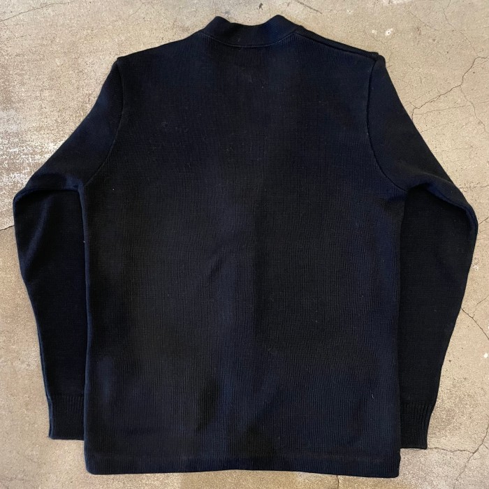 A+ acrylic lettered  cardigan （Made in MEXICO） | Vintage.City 古着屋、古着コーデ情報を発信