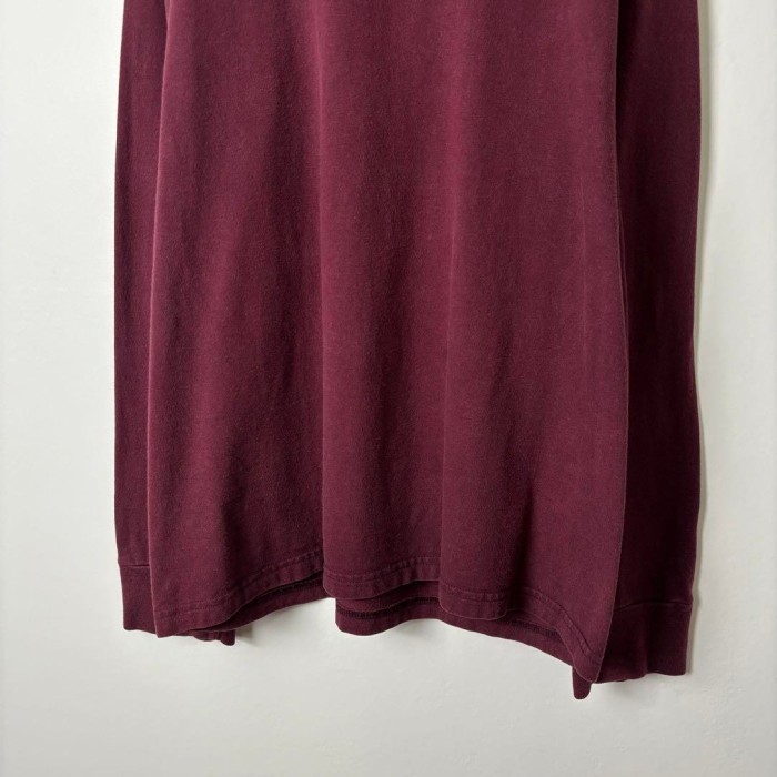 90s ラルフローレン ロンT Tシャツ 長袖 ワインレッド M S803 | Vintage.City 빈티지숍, 빈티지 코디 정보