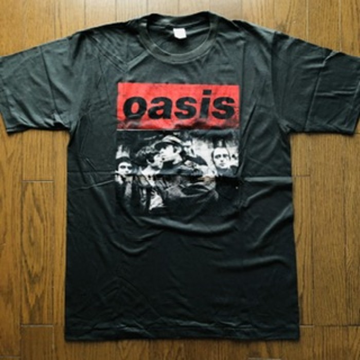 90年代バンド オアシス oasis XL バンドTシャツ ロックTシャツ