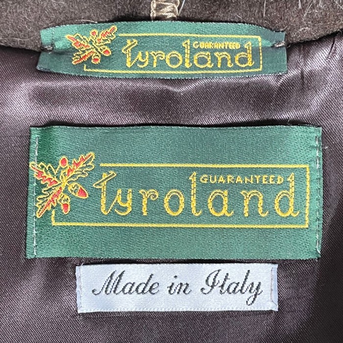 MADE IN ITALY製 tyroland ダッフルファーコート ブラウン | Vintage.City 古着屋、古着コーデ情報を発信