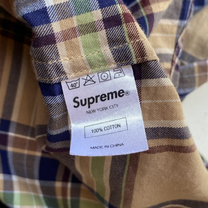 supreme B.D check shirt | Vintage.City 古着屋、古着コーデ情報を発信