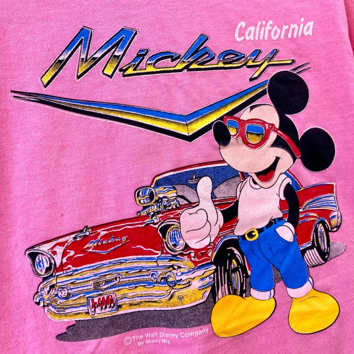 made in USA カリフォルニア mickey Tシャツ | Vintage.City 빈티지숍, 빈티지 코디 정보