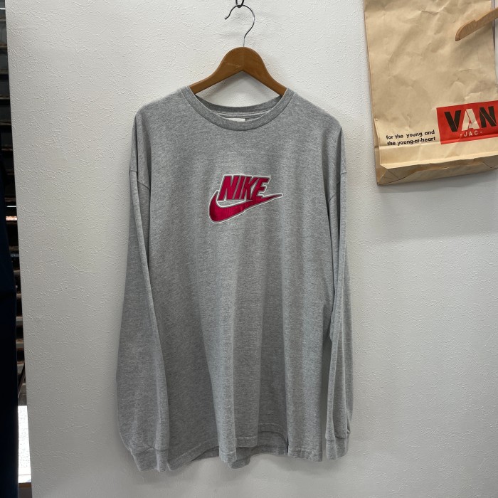NIKE ナイキ／00s ロゴ ワッペン ロング Tシャツ | Vintage.City 빈티지숍, 빈티지 코디 정보