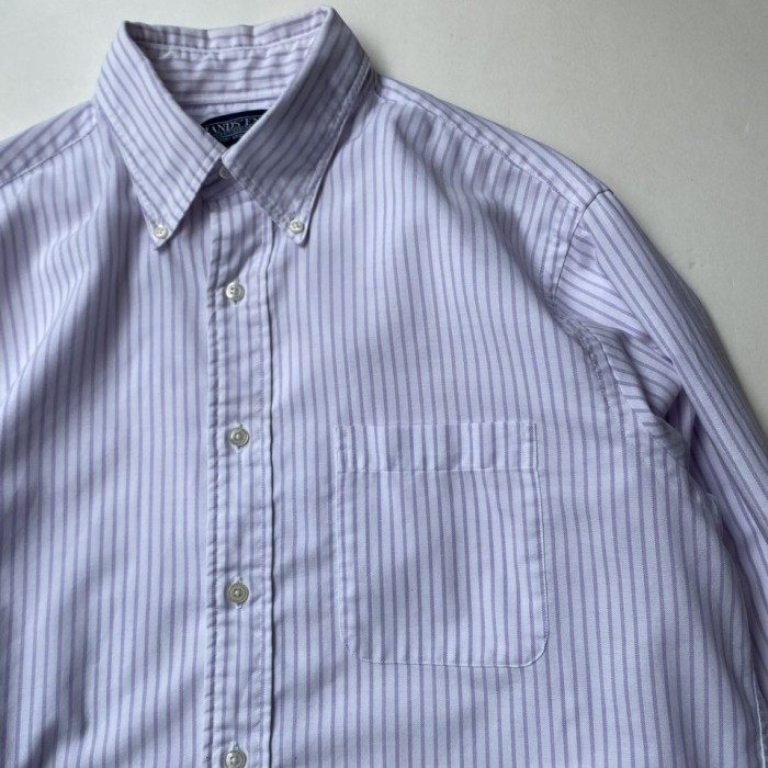 LANDS’ END　B.D cotton shirt stripe | Vintage.City 古着屋、古着コーデ情報を発信