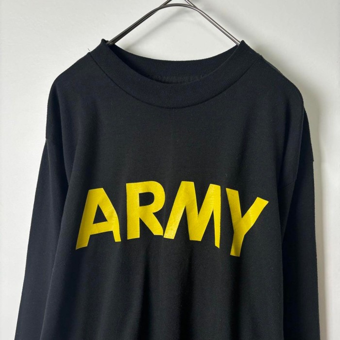 アメリカ軍 実物 古着 ARMY APFU ロンT 長袖 Tシャツ ブラック L | Vintage.City 빈티지숍, 빈티지 코디 정보