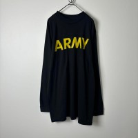 アメリカ軍 実物 古着 ARMY APFU ロンT 長袖 Tシャツ ブラック L | Vintage.City 古着屋、古着コーデ情報を発信