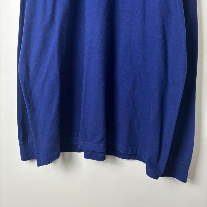 90s 古着 ラルフローレン ロンT 長袖 Tシャツ 刺繍ロゴ ブルー L | Vintage.City 古着屋、古着コーデ情報を発信