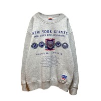 90’s “NEW YORK GIANTS” Team Print Sweat Shirt 「Made in USA」 | Vintage.City 빈티지숍, 빈티지 코디 정보