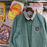 ラルフローレン スウィングトップ L グリーン 裾ゴム フルジップ 異素材 緑 9853 | Vintage.City 古着屋、古着コーデ情報を発信