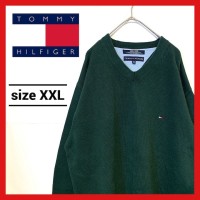 90s 古着 トミーヒルフィガー ニット セーター オーバーサイズ XXL | Vintage.City 빈티지숍, 빈티지 코디 정보