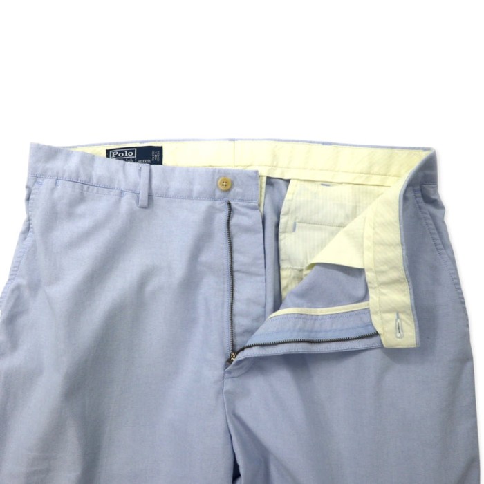 Polo by Ralph Lauren オックスフォード スラックスパンツ 36 ブルー コットン | Vintage.City 古着屋、古着コーデ情報を発信