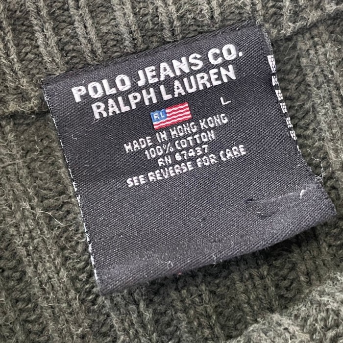1990's POLO JEANS Ralph Lauren / cotton knit #E993 | Vintage.City 빈티지숍, 빈티지 코디 정보