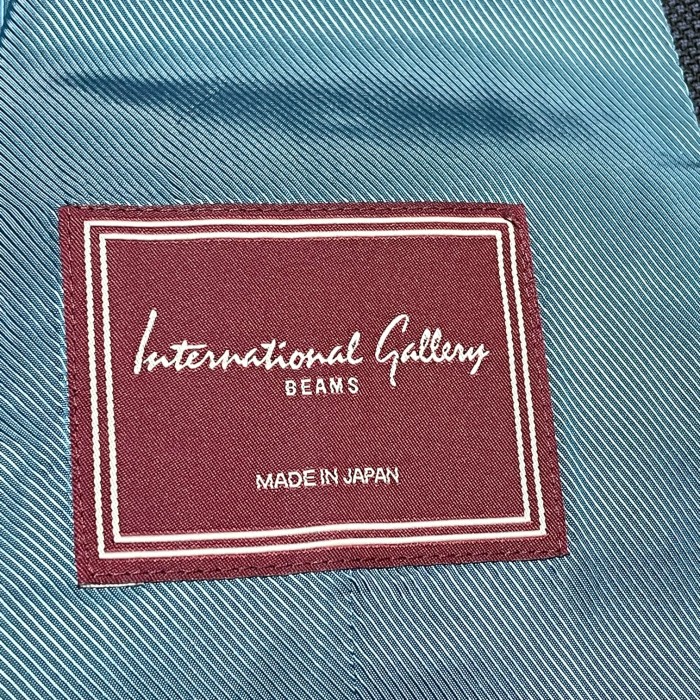 MADE IN JAPAN製 INTERNATIONAL GALLARY BEAMS ウールジレベスト ネイビー 42サイズ | Vintage.City 古着屋、古着コーデ情報を発信