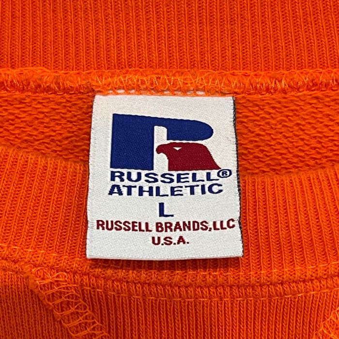 Russell ラッセル スウェット 刺繍ロゴ Vネック USA製 90s | Vintage.City 古着屋、古着コーデ情報を発信