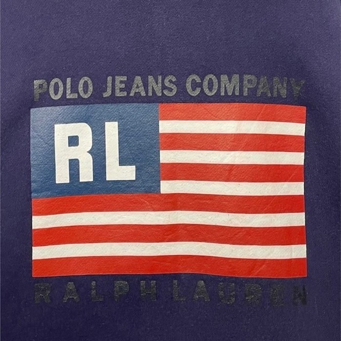 “POLO JEANS COMPANY” Print Sweat Shirt | Vintage.City 빈티지숍, 빈티지 코디 정보
