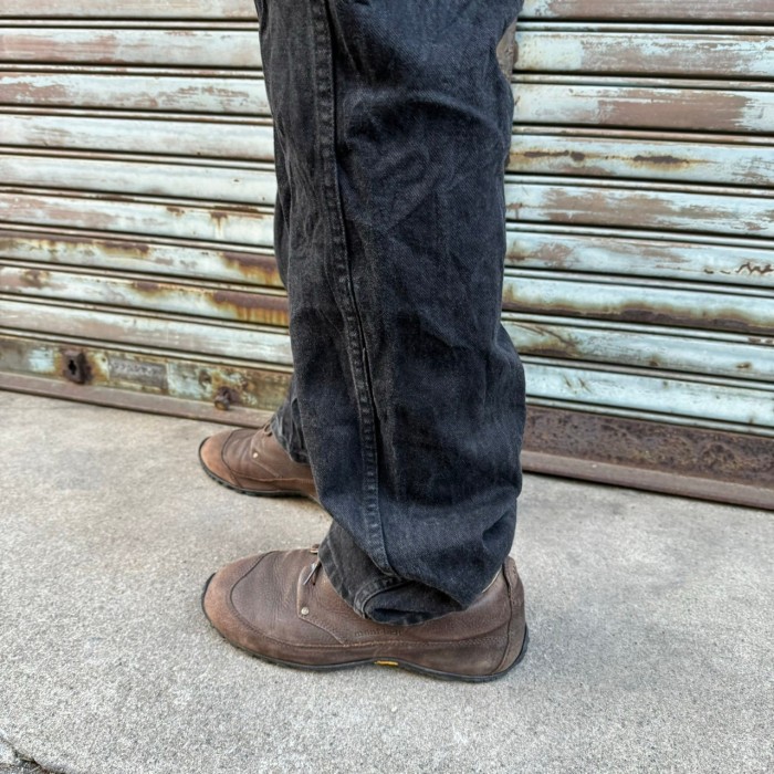後染め 90s Wrangler ラングラー 14MWZWK デニムパンツ Black Denim Pants 80s ヴィンテージ ブラックデニム 黒 W15 L34 84cm | Vintage.City 빈티지숍, 빈티지 코디 정보