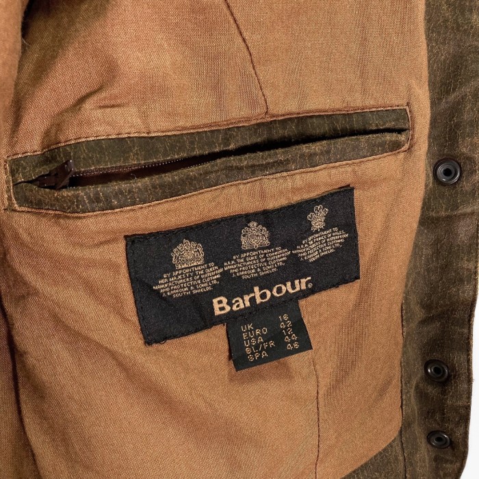 Barbour 00s 'Natural Weathered Garment' design jacket | Vintage.City 古着屋、古着コーデ情報を発信