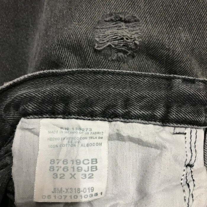 先染め 90s Rustler Wrangler ラスラー ラングラー デニムパンツ Black Denim Pants 80s ヴィンテージ ブラックデニム 黒 W32 L32 80cm | Vintage.City 빈티지숍, 빈티지 코디 정보